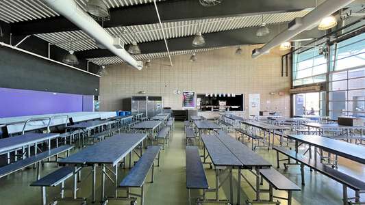 Cortez Math & Science Magnet Cafeteria in Pomona