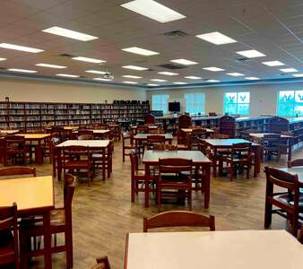 Harns Marsh Middle School Library in Lehigh Acres