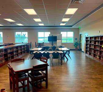 Harns Marsh Middle School Library in Lehigh Acres
