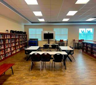 Harns Marsh Middle School Library in Lehigh Acres