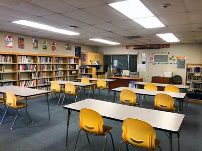 Sutterville Elementary School Library in Sacramento