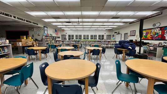 Calusa Elementary School Library in Miami