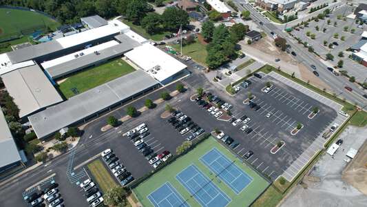 Chattanooga Christian School Parking Lot - Middle School in Chattanooga 2
