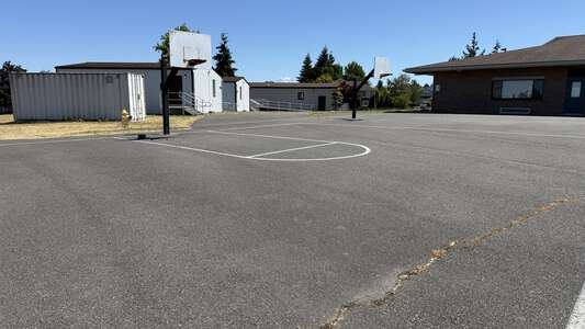 Sherwood Forest Elementary School Outdoor Basketball Courts in Federal Way