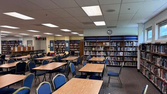 Walker Middle School Library in Salem