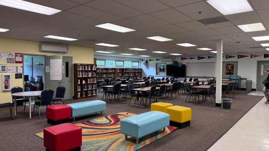 Walker Middle School Library in Salem
