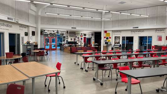 Seaside High School Library in Seaside