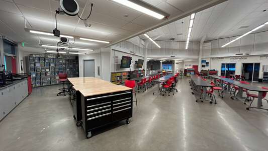 Seaside High School Library in Seaside