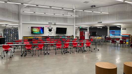 Seaside High School Library in Seaside