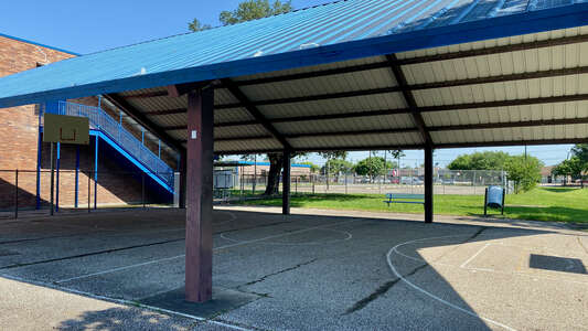 H S Ahead Academy Outdoor Basketball Courts in Houston