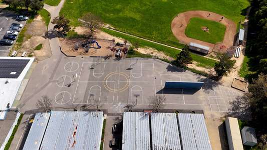 Mary E. Silveira Elementary School Blacktop in San Rafael