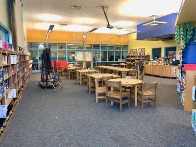 Liberty Elementary School Library in Lexington