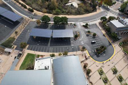 San Elijo Middle School Parking Lot in San Marcos