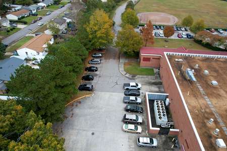 Windsor Woods Elementary School Parking Lot - Side 2 in Virginia Beach