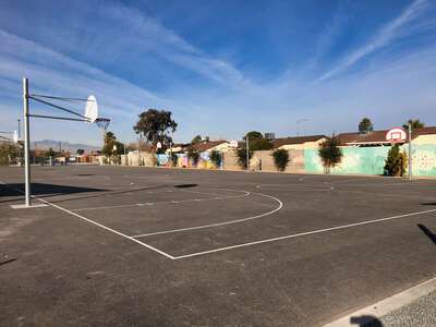 Tate - Myrtle Elementary School Outdoor Basketball Courts in Las Vegas
