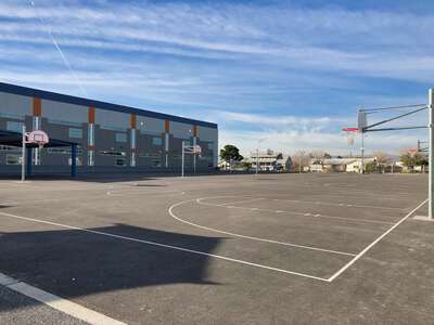 Tate - Myrtle Elementary School Outdoor Basketball Courts in Las Vegas