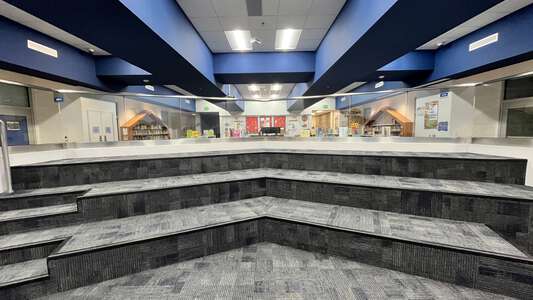 Roosevelt Elementary School (Pomona Unified School District) Library in Pomona