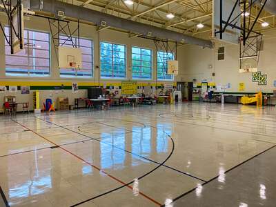 Merrick-Moore Elementary School Gym in Durham