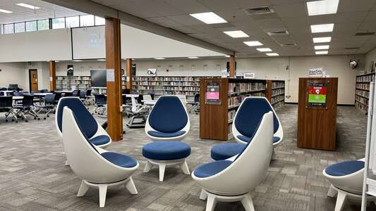 Dacula High School Media Center in Dacula