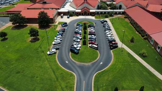 Oconee County High School Parking Lot 1 (Front) in Watkinsville 2