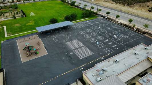 Nancy R. Kordyak Elementary School Blacktop / Basketball Courts in Fontana 3