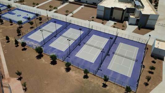 Eastlake Middle School Tennis Courts in El Paso 2