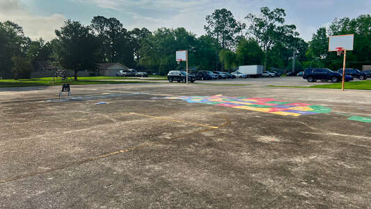 Villa Del Rey Creative Sciences and Arts Magnet School Outdoor Basketball Courts in Baton Rouge