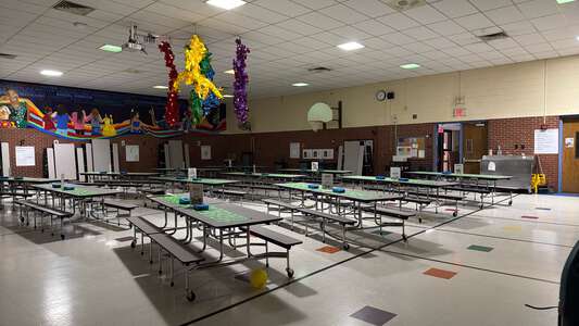 Caldwell Elementary School Cafeteria in Wichita 2