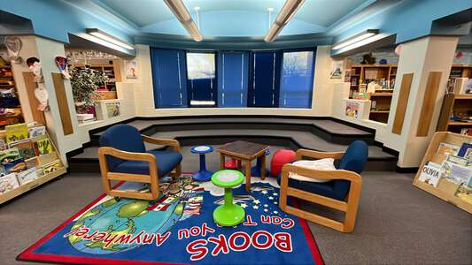 Chisholm Trail Elementary School Library in Park City 3