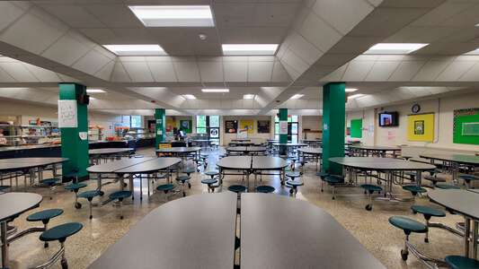Cedar Bluff Middle School Cafeteria in Knoxville