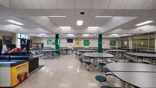 Cedar Bluff Middle School Cafeteria in Knoxville