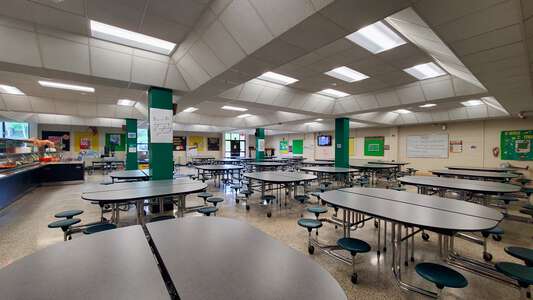 Cedar Bluff Middle School Cafeteria in Knoxville