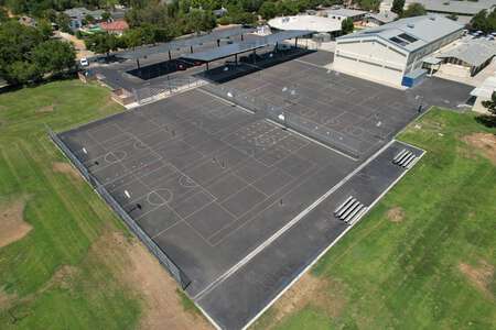 Wawona K-8 School Outdoor Basketball Courts 1 in Fresno 2
