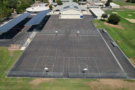 Wawona K-8 School Outdoor Basketball Courts 1 in Fresno 3