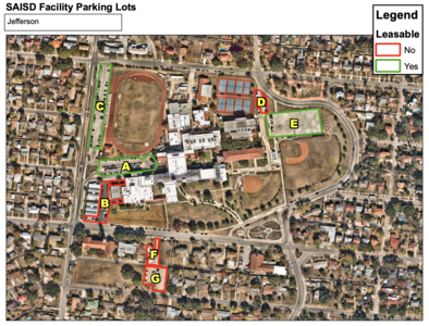 007 Thomas Jefferson High School Parking Lot A - Staff (Cap-59/HA-6) in San Antonio