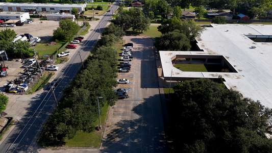 Grantham Academy Parking Lot - Front in Houston