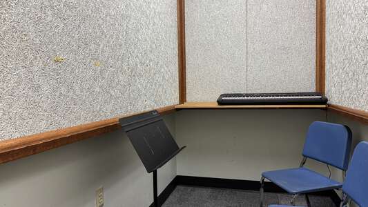 Coppell Middle School North Music Practice Room in Coppell