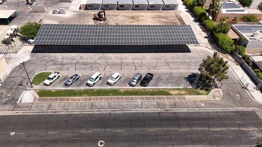 Sunny Sands Elementary School Parking Lot - Front in Cathedral City 2