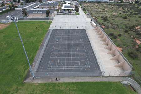Challenger Middle School Tennis Courts in San Diego