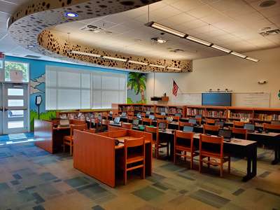Lakemont Elementary School Media Center in Orlando