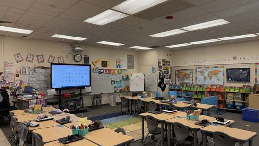 Parklane Elementary School Classroom Standard in Stockton
