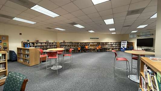 Ashley Park Pre K-8 School Media Center in Charlotte 2