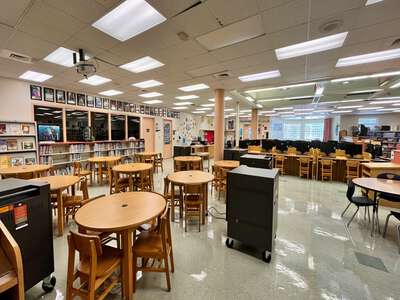 Palm Springs Elementary School Library in Hialeah