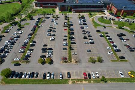 Hardin Valley Academy Parking Lot - Front in Knoxville