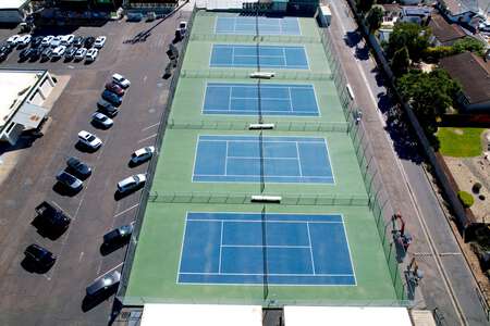 St. Joseph High School Tennis Courts in Santa Maria
