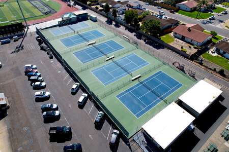 St. Joseph High School Tennis Courts in Santa Maria