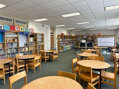 Clara Oliver Elementary School Library in Dallas