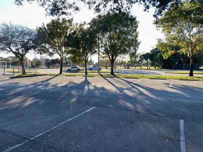 Quiet Waters Elementary School Parking Lot - Side in Deerfield
