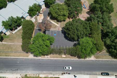Oak Springs Elementary School Parking Lot in Austin