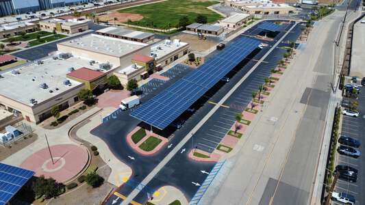 Val Verde High School Parking Lot - Front in Perris 2